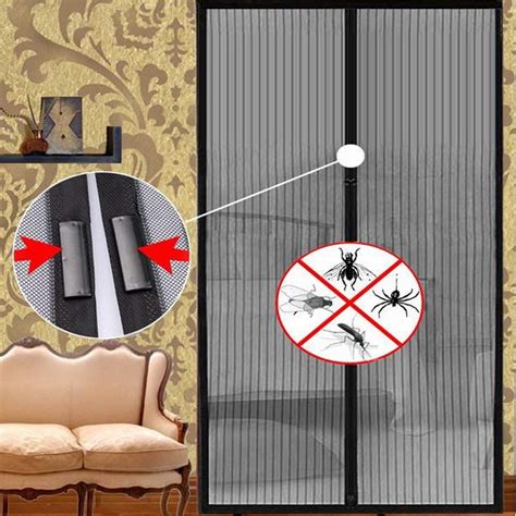 Say Goodbye to Flies: The Magic Mesh Door Curtain Solution